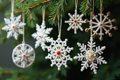 Śnieżynki z Koralików – Jak Tworzyć Ozdoby Świąteczne?